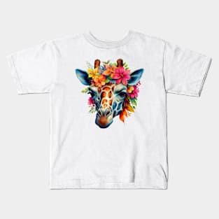 Sweet Giraffe Girl! Kids T-Shirt